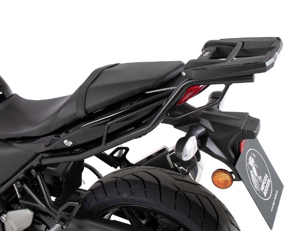 Afbeeldingen van Topdrager zwart Easyrack Hepco&Becker Suzuki SV650X '18-