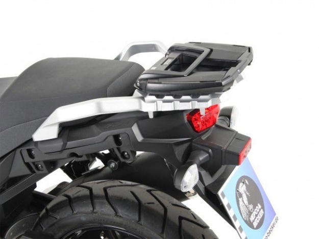 Afbeeldingen van Topdrager zwart Easyrack Hepco&Becker Suzuki DL650 / XT '17-