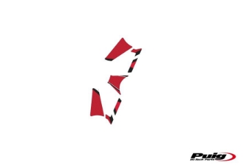 Toon details van Kroonplaatcover model Radikal voor Triumph Daytona 675/R '13- Afbeeldingen van Kroonplaatcover model Radikal voor Triumph Daytona 675/R '13-