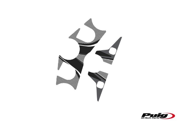 Afbeeldingen van Kroonplaatcover model Radikal voor Honda CB1100 '13-'16-Grijs