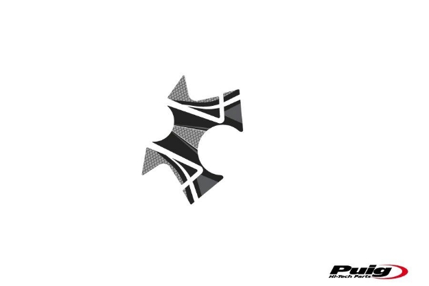 Afbeeldingen van Kroonplaatcover model Radikal voor Kawasaki Ninja 300 '13-'16-Grijs