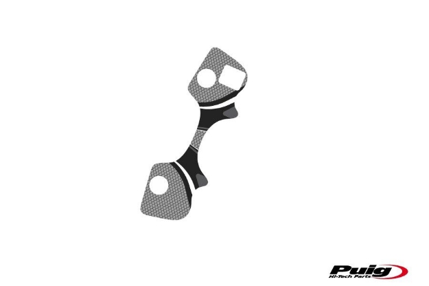 Afbeeldingen van Kroonplaatcover model Radikal voor Suzuki GSX-R1300 Hayabusa '08--Grijs