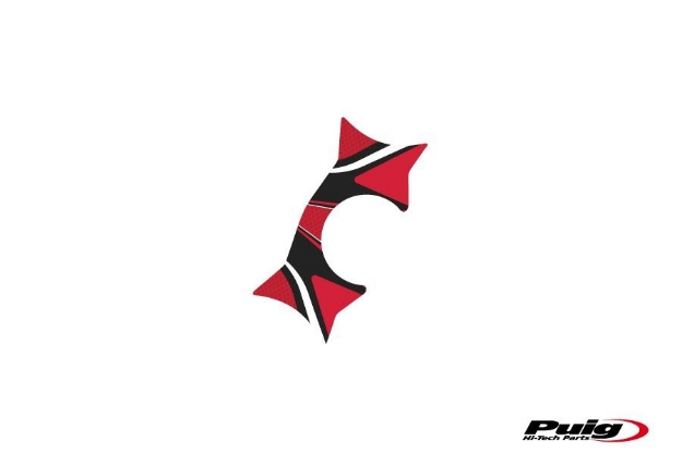 Afbeeldingen van Kroonplaatcover model Radikal voor Kawasaki ZZR1400 '06-'15-Rood