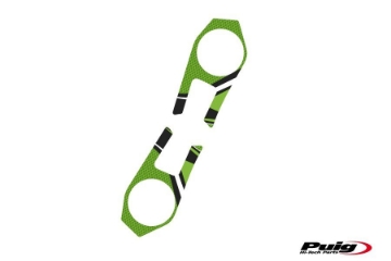 Toon details van Kroonplaatcover model Radikal voor Kawasaki ZX-6R '09-'16 Afbeeldingen van Kroonplaatcover model Radikal voor Kawasaki ZX-6R '09-'16