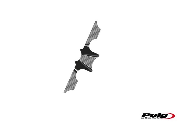 Afbeeldingen van Kroonplaatcover model Radikal voor BMW R1100GS/ R1150GS-Grijs