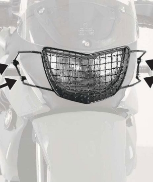 Toon details van Headlightcover Hepco&Becker BMW F650GS '04-'07 Afbeeldingen van Headlightcover Hepco&Becker BMW F650GS '04-'07