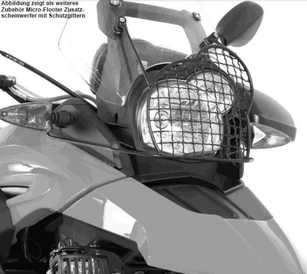 Afbeeldingen van Headlightcover Hepco&Becker BMW G650GS '11-