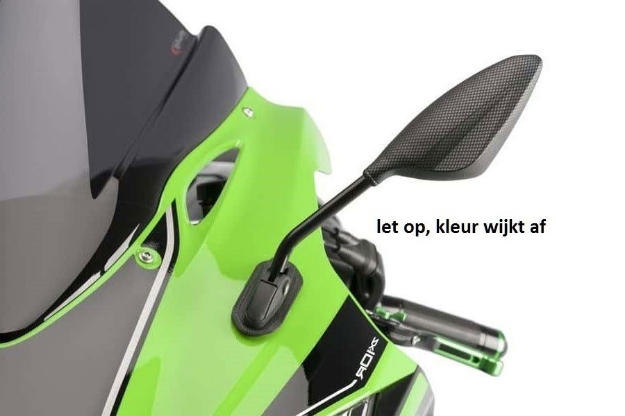 Afbeeldingen van Kuipspiegel model RS2 links universeel Puig-Zwart