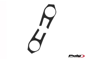 Toon details van Kroonplaatcover carbon look Puig voor Kawasaki ZX-6R '09-'16 Afbeeldingen van Kroonplaatcover carbon look Puig voor Kawasaki ZX-6R '09-'16