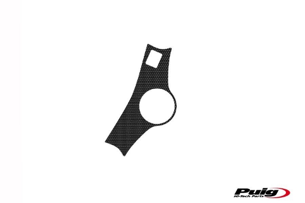 Afbeeldingen van Kroonplaatcover carbon look Puig voor Honda CBR1100XX Blackbird '97-'07