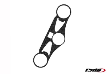 Toon details van Kroonplaatcover carbon look Puig voor Honda CBR1000RR '08-16 Afbeeldingen van Kroonplaatcover carbon look Puig voor Honda CBR1000RR '08-16