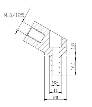 Toon details van Stuurspiegel adapter Puig Afbeeldingen van Stuurspiegel adapter Puig