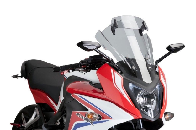 Afbeeldingen van Vervangingsruit touring Puig met opzetruitje Honda CBR650F '14-