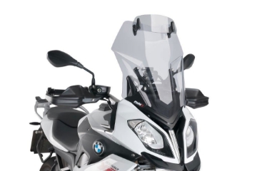 Toon details van Vervangingsruit touring met opzetruitje licht getint Puig BMW S1000XR '15-19 Afbeeldingen van Vervangingsruit touring met opzetruitje licht getint Puig BMW S1000XR '15-19