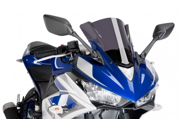 Afbeeldingen van Vervangingsruit Puig Jetstream Puig Yamaha R3 '15--donker getint