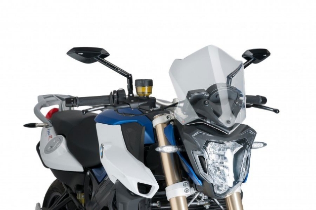Afbeeldingen van Vervangingsruit naked bike SPORT Puig BMW F800R '15- -transparant
