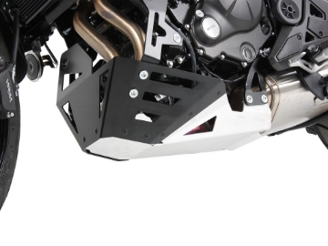 Toon details van Carterplaat aluminium Hepco&Becker Kawasaki Versys 650 '15-21 Afbeeldingen van Carterplaat aluminium Hepco&Becker Kawasaki Versys 650 '15-21