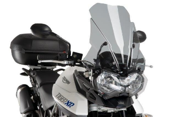 Toon details van Koplamp beschermer transparant Puig Triumph diverse Tiger 800 modellen Afbeeldingen van Koplamp beschermer transparant Puig Triumph diverse Tiger 800 modellen