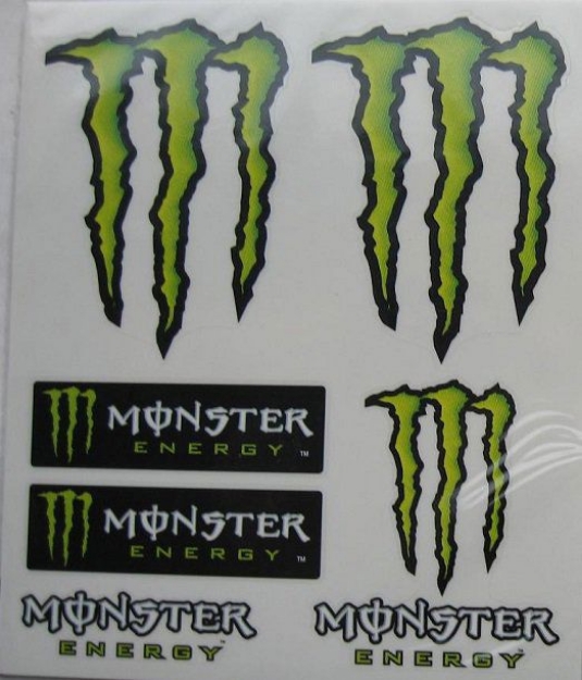 Afbeeldingen van Stickervel M energy 14x16cm (8252)