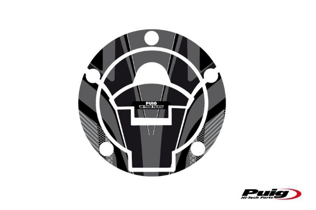 Afbeeldingen van Tankdopcover Radikal Puig voor Yamaha YZF-R3 '15--Grijs