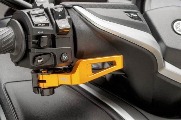 Afbeeldingen van Handremhendel aluminium Puig Yamaha T-Max 530 '12--Goud