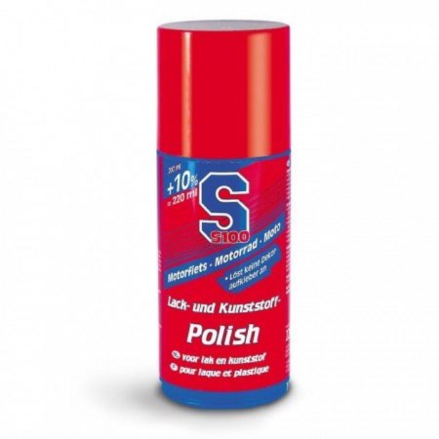 Afbeeldingen van S100 lak- en kunststofpolish 220ML flacon