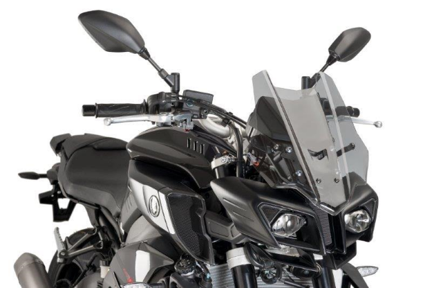 Afbeeldingen van Vervangingsruit naked bike Puig Yamaha MT-10 '16- licht getint