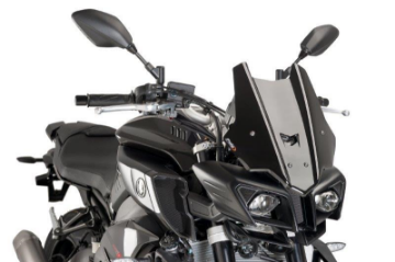 Toon details van Vervangingsruit naked bike Puig Yamaha MT-10 '16- zwart Afbeeldingen van Vervangingsruit naked bike Puig Yamaha MT-10 '16- zwart