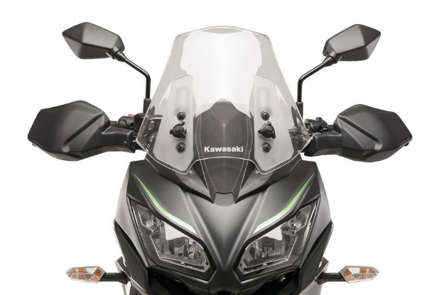 Afbeeldingen van Handkappen Puig Kawasaki Versys 650 '10-/ Versys 1000 '15- -mat zwart