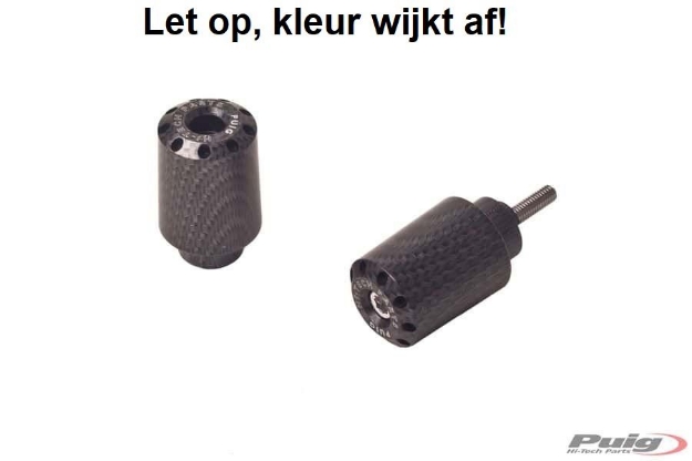 Afbeeldingen van Trillingsdempers Puig Suzuki GSX-R1000/R ’17- (set van 2 stuks) -zwart