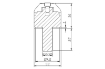 Afbeeldingen van Trillingsdempers Puig model SHORT WITH RING (set van 2 stuks)