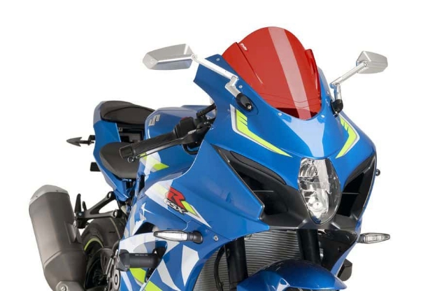 Afbeeldingen van Vervangingsruit Puig Jetstream Z-racing Suzuki GSX-R1000 '17--rood