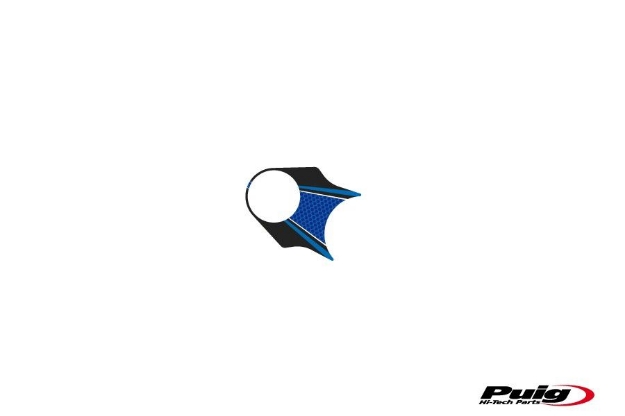 Afbeeldingen van Kroonplaatcover model Radikal voor Suzuki SV650 '16--Blauw