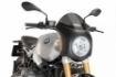 Afbeeldingen van Vervangingsruit retro fairing met ZWART kuipje Puig BMW R NineT 2014-