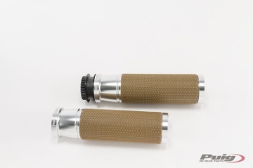 Toon details van Handvatten Puig HI-TECH Vintage (119mm) Afbeeldingen van Handvatten Puig HI-TECH Vintage (119mm)
