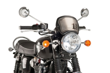 Toon details van Front Plate Puig Triumph Bonneville T120/T100/T200 '16- Afbeeldingen van Front Plate Puig Triumph Bonneville T120/T100/T200 '16-