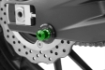 Afbeeldingen van Bobbin-kit Puig spool slider Pro aluminium M6-Groen