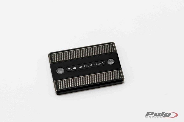 Afbeeldingen van Remvloeistofreservoircover diverse Yamaha modellen Puig-Zwart