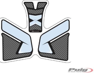 Toon details van Tankprotectieset 3-delig Puig Kawasaki Z650 '17- Afbeeldingen van Tankprotectieset 3-delig Puig Kawasaki Z650 '17-