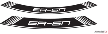 Toon details van Velglint Puig met logo Kawasaki ER6 Afbeeldingen van Velglint Puig met logo Kawasaki ER6