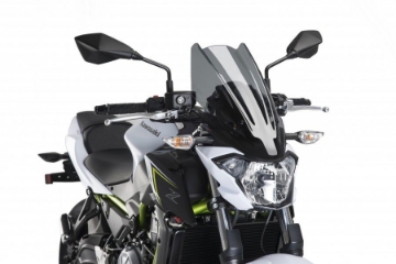 Toon details van Vervangingsruit naked bike Touring Puig Kawasaki Z650 '17-'19 Afbeeldingen van Vervangingsruit naked bike Touring Puig Kawasaki Z650 '17-'19