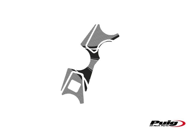 Afbeeldingen van Kroonplaatcover model Radikal voor Suzuki GSX-R1000/R '17--Grijs