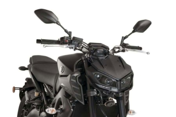 Toon details van Front cover mat zwart Puig Yamaha MT-09/SP '17- Afbeeldingen van Front cover mat zwart Puig Yamaha MT-09/SP '17-