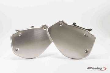 Toon details van Side cover panels Puig Retro model (set) zilver diverse BMW R Nine T modellen Afbeeldingen van Side cover panels Puig Retro model (set) zilver diverse BMW R Nine T modellen
