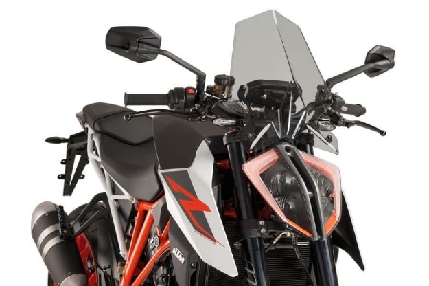 Afbeeldingen van Vervangingsruit naked bike Sport Puig KTM Superduke 1290 R '17--licht getint