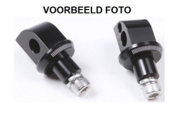 Toon details van Voetsteunadapters achterzijde van Puig voor diverse Benelli Afbeeldingen van Voetsteunadapters achterzijde van Puig voor diverse Benelli