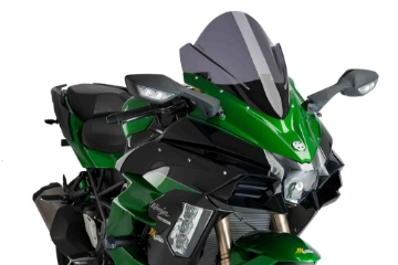 Toon details van Vervangingsruit jetstream Puig Kawasaki Ninja H2 SX '18-21 Afbeeldingen van Vervangingsruit jetstream Puig Kawasaki Ninja H2 SX '18-21