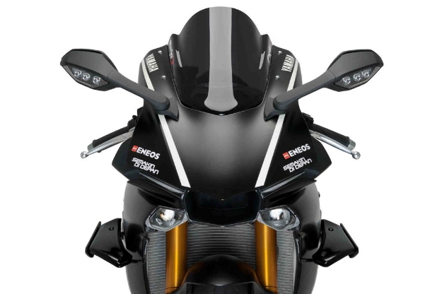 Afbeeldingen van Side Spoiler Downforce Sport Puig Yamaha R1 '15- zwart