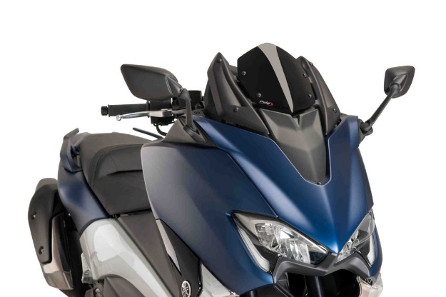 Afbeeldingen van Vervangingsruit V-Tech Line Supersport Yamaha T-Max 530/SX/DX '17-21 zwart