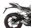 Toon details van Achterspatbord verlenger mat zwart voor het originele spatbord diverse Triumph Street Triple modellen Afbeeldingen van Achterspatbord verlenger mat zwart voor het originele spatbord diverse Triumph Street Triple modellen